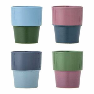Kőedény csésze szett 4 db-os cappucinóhoz 150 ml Ewan – Bloomingville kép