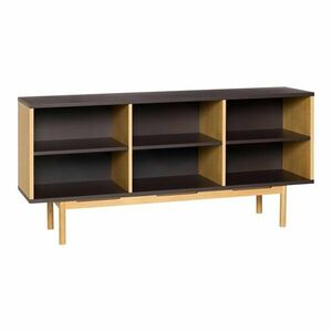 Barna komód tölgyfa dekorral 140x65x35 cm Dual – Hübsch kép