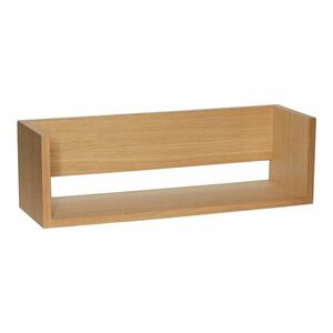 Natúr színű fali polc tölgyfa dekorral 64 cm Gap – Hübsch kép