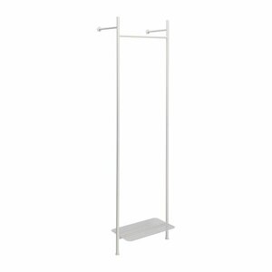 Világosszürke fém fali ruhatartó állvány 52x180x27 cm Nobly – Hübsch kép