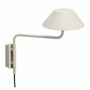 Bézs konnektorhoz csatlakoztatható fém LED dimmelhető fali lámpa ø 30 cm Cover – Hübsch kép