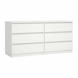 Fehér komód 154x76x50 cm Naia – Tvilum kép