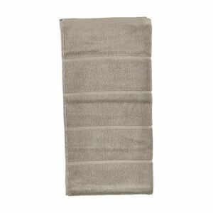 Szürkésbarna frottír pamut fürdőlepedő 70x140 cm Sauna – Zone kép