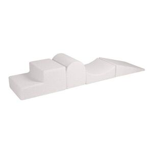Fehér habszivacs játszótér 4 db-os magasság 30 cm 45x193 cm – Meowbaby kép