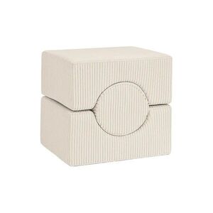 Bézs kordbársony habszivacs játszótér 3 db-os magasság 30 cm 83x45 cm – Meowbaby kép