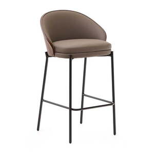 Barna bárszék (ülésmagasság 65 cm) Eamy – Kave Home kép