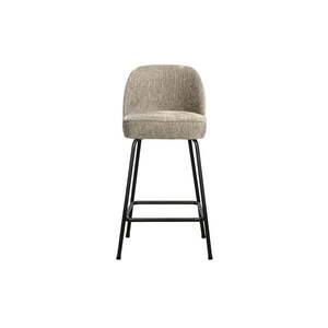 Krémszínű bársony bárszék (ülésmagasság 64 cm) Vogue – WOOOD kép