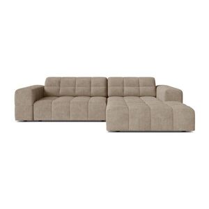 Bézs sarokkanapé (jobb oldali) Chicago – Cosmopolitan Design kép