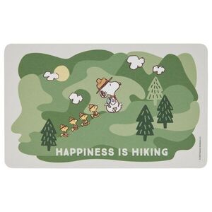 PEANUTS reggeliző deszka, 'Happiness is hiking' kép