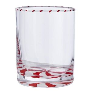 SWIRL üvegpohár piros/fehér 270ml kép