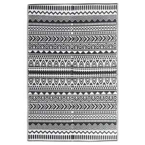 vidaXL kültéri szőnyeg ARAKIL fekete 160x230 cm PP kép