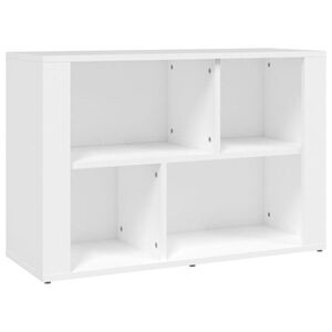 vidaXL fehér szerelt fa tálalószekrény 80x30x54 cm kép
