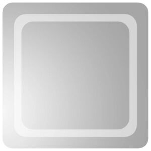 vidaXL LED-es fürdőszobatükör 50x50 cm kép