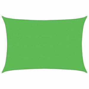 vidaXL világoszöld HDPE napvitorla 160 g/m² 5 x 5 m kép