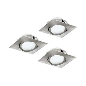 Eglo 95846 - 3 darabos PINEDA süllyesztett mennyezeti LED lámpatest LED/4, 9W/230V 95846 kép