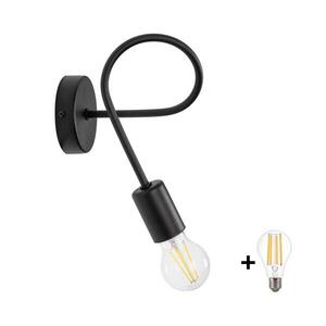 OXFORD fali lámpa 1xE27/15W/230V K-2016/1 BK/H kép