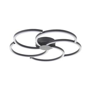 Brilliant - LED Dimmelhető mennyezeti lámpa FICO LED/32W/230V átm. 57 cm fekete G80661/06 kép
