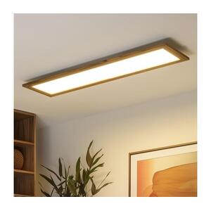 BRILAGI - LED dimmelhető lámpatest SLIMFRAME WOOD LED/58W/230V 124x33, 7 cm + távirányító BG1548+EG99434 kép