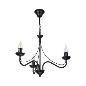 Láncos csillár ANTON 3xE14/15W/230V fekete LM-3.294/CZARNY kép