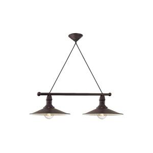 BRILAGI - Kábeles csillár FORGE 2xE27/60W/230V barna BRSA49457-2P kép