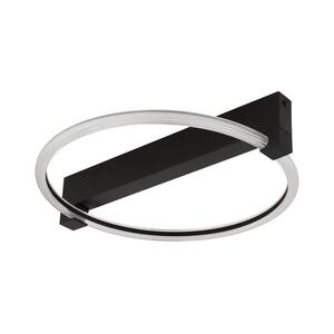 Globo 48050DS - LED mennyezeti lámpatest FLETCHER LED/15W/230V 41, 4x38 cm fekete 48050DS kép