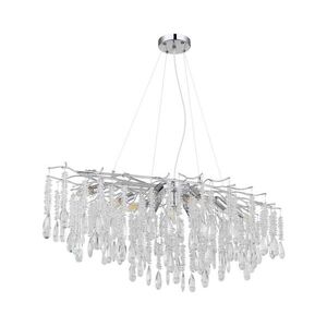 Globo 64141H2 - KINGA kábelen függesztett csillár 12xE14/40W/230V 64141H2 kép