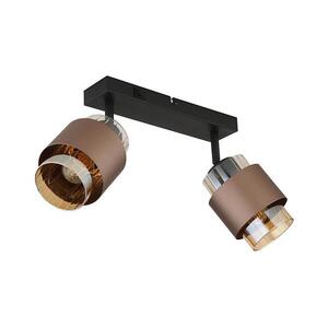 Spotlámpa 2xE27/40W/230V fekete kép