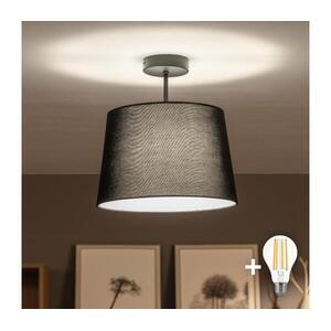 BRILAGI - LED felületre szerelhető csillár CERIA 1xE27/60W/230V átm. 30 cm fekete BG3989+EG781038 kép