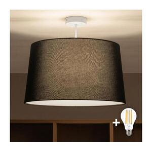 BRILAGI - LED felületre szerelhető csillár CERIA 1xE27/60W/230V átm. 45 cm fehér/fekete BG3992+EG781044 kép