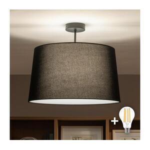 BRILAGI - LED felületre szerelhető csillár CERIA 1xE27/60W/230V átm. 45 cm fekete BG3989+EG781044 kép