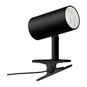 08291L - PUNTO csíptethető lámpa 1xGU10/9W/230V fekete 08291L kép