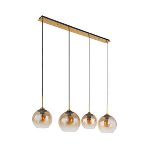 Globo 15788-4H - JAMESSA kábeles csillár 4xE27/60W/230V, sárgaréz 15788-4H kép