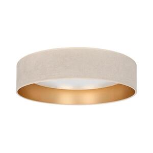 BRILAGI-LED mennyezeti lámpa VELVET SIMPLE LED/24W/230V 4000K Ø 45 cm krém/arany 8590828055082 kép
