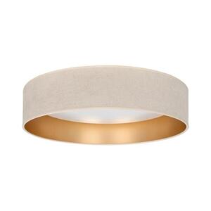 BRILAGI-LED mennyezeti lámpa VELVET SIMPLE LED/24W/230V 3000K átm. 45 cm krém./arany 8590828054917 kép