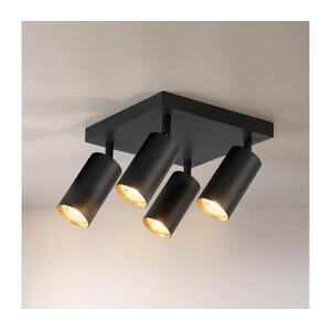 Brilagi - SELE SQUARE spotlámpa 4xGU10/30W/230V fekete/arany WO-SELESQ-04-OEM kép