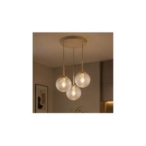 BRILAGI - STELLA kábeles függeszték 3xE27/60W/230V bézs/arany 85-012B kép