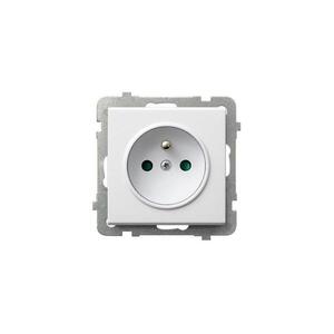Ospel - Keret nélküli fali aljzat 230V SONATA fehér GP-1RZP/m/00 kép