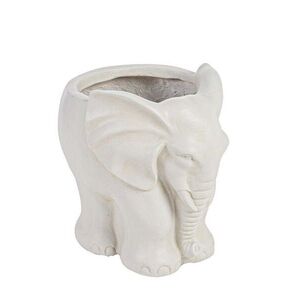 ELEPHANT fehér virágcserép kép