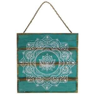 SAKLAR türkiz fa tábla kép