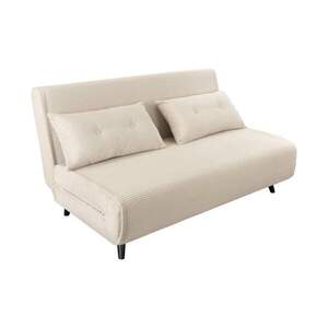 SMART MULTIFUNCTION bézs kordbársony fotelágy 140 cm kép