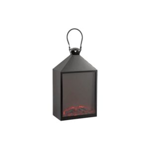 LED dekorációs lámpás COZY WARM 55x30 cm, fekete kép