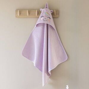 Baba törölköző kapucnival Unicorn kép