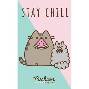 CARBOTEX Gyerek törölköző - Pusheen macska, Stay Chill, 30×50 cm kép