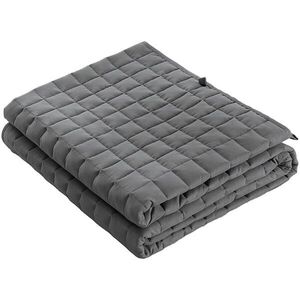 Rebel RBA-6014 anti-stressz súlyozott takaró, 8 kg, 150×200 cm, szürke kép