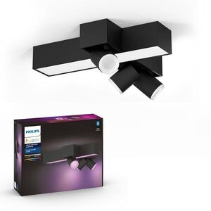 Philips Hue White and Color Ambiance Centris 3L Cross Ceiling fekete 50608/30 / P7 kép