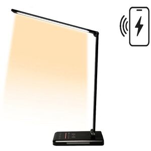 LuDream Focus Charge+ LED asztali lámpa, kékfény-mentes, fekete kép