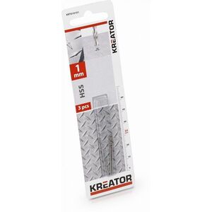 Kreator 1 mm fúrószár fémhez HSS kép