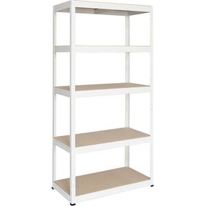 Kovona FUTUR könyvespolc 1800 x 900 x 600 mm-es, fehér kép