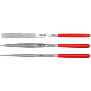 YATO gyémánt tűreszelő készlet 5 x 180 mm 3 db kép
