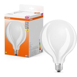 OSRAM LED izzó, nagy méretű, E27, 17 W, STAR CLASSIC GLOBE, meleg fehér kép